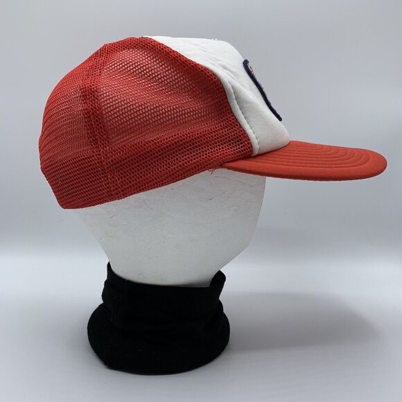 Vintage Valvoline Tracker Hat Cap Embroidered Patch Snapback Mesh Back Speedway - Picture 6 of 11